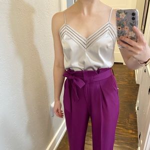 Express Satin Ladder Trim Downtown Cami!